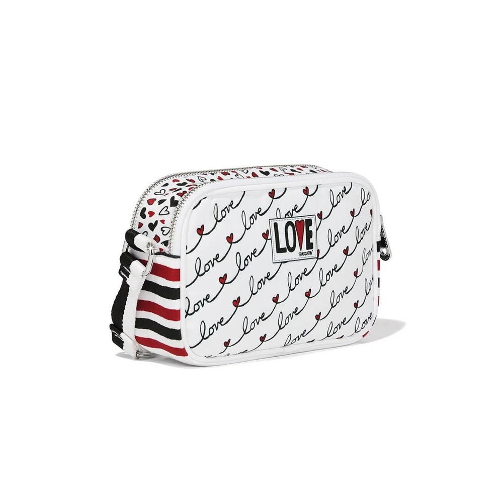 Brighton Love Scroll Crossbody Bag